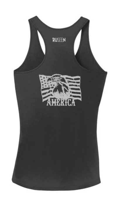 Weekend Offers That Dazzle Women's Reflective Tank Top - America