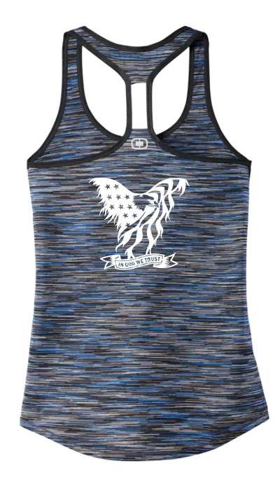 Closeout Women's Reflective Tank Top - In God We Trust