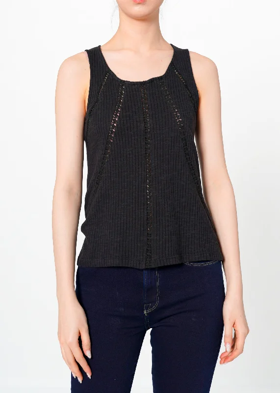 Weekend Specials to Relish Women's Sleeveless Front Detail Top