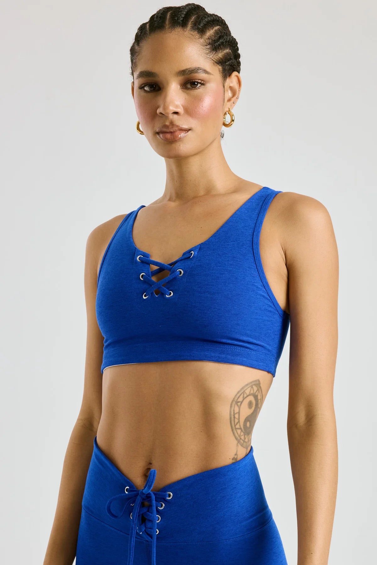 Don't Miss Out Year Of Ours Stretch Football Bra - Cobalt