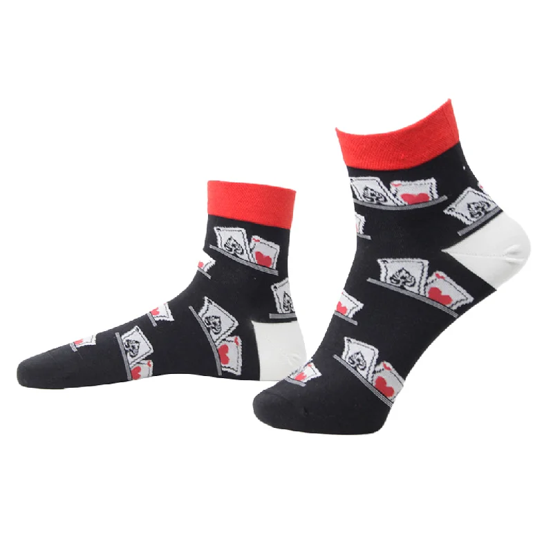 Ace Of Spade - Ankle Socks Bamboo Socks