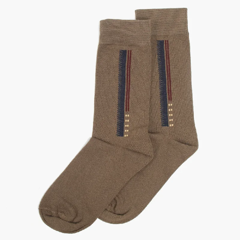 Eminent Men's Lycra Socks - Brown