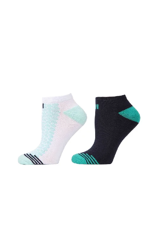 Geo Striped Socks - 2 Pair Pack