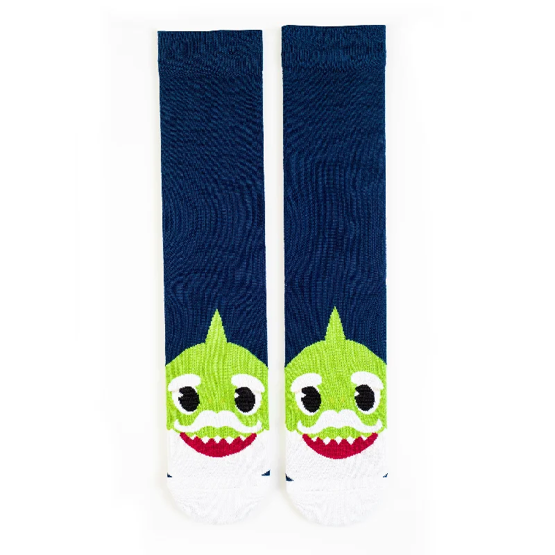 Grandpa Shark Adult Socks