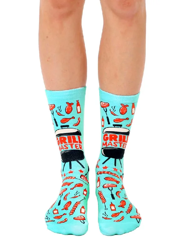 Grill Master Crew Socks