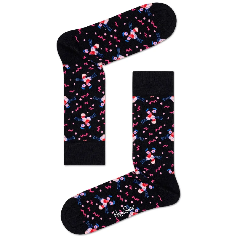 Happy Socks x Pink Panther Women's Crew Socks - Pink Panic