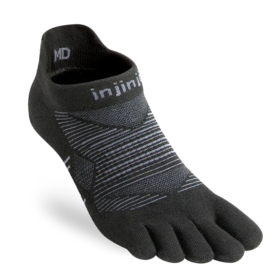 Run Lightweight No Show Toe Socks - by Injinji