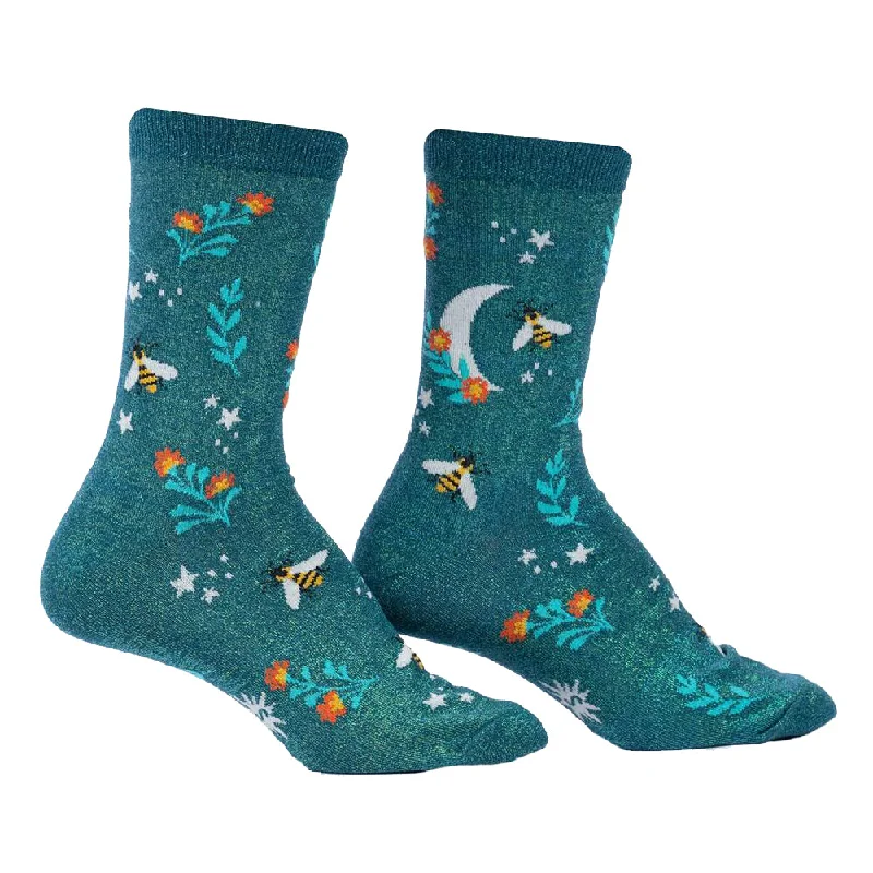 Sock It To Me Women's Crew Socks - Bee Dazzling