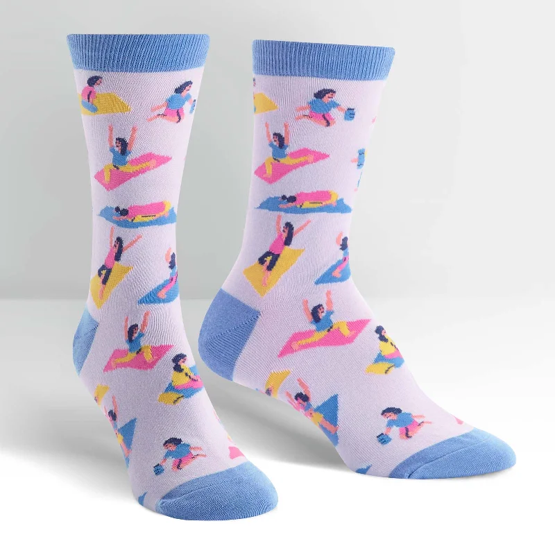 Sock It To Me Women's Crew Socks - Yoga