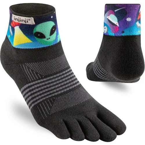 Spectrum Trail Midweight Mini-Crew Ankle Socks by Injinji