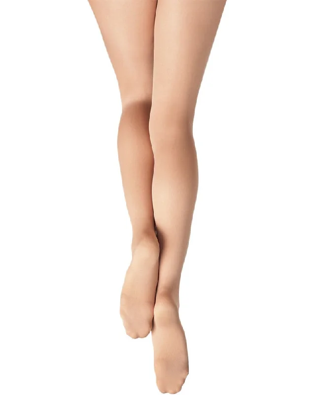 Capezio Ultra Soft Knit Waistband Footed Dance Tights - 1915 Womens