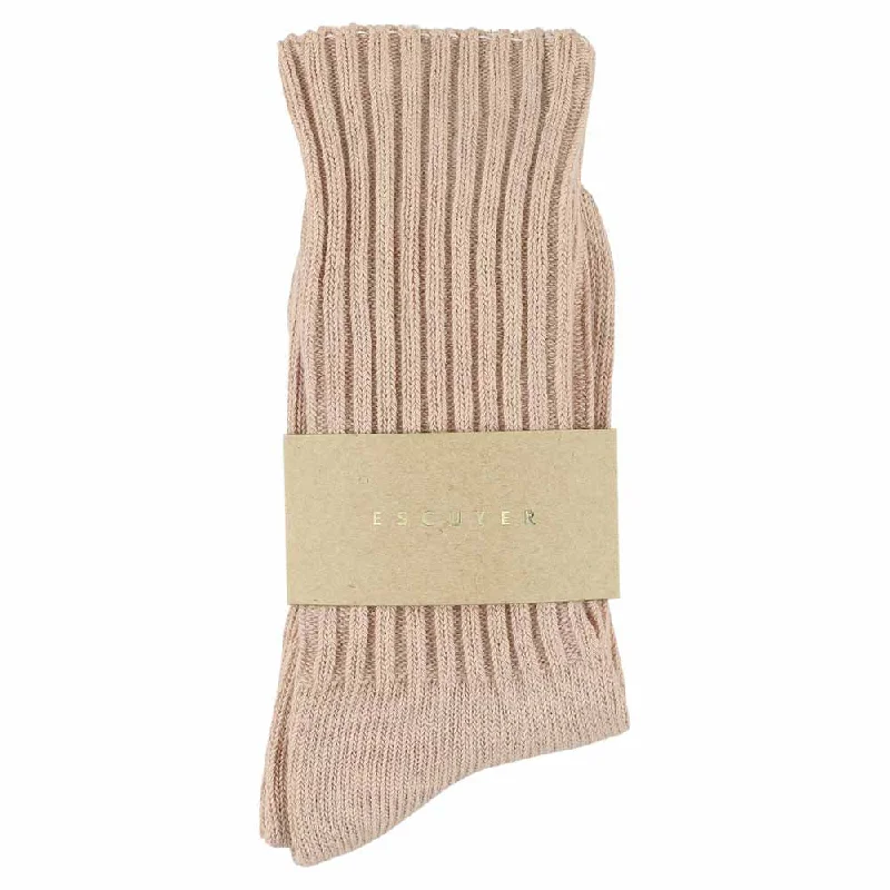 Women Crew Socks - Pink